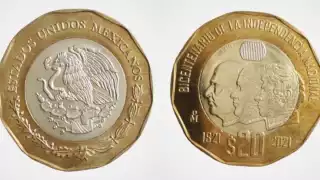 Entregan hasta 4 millones por moneda de 20 pesos premiada a nivel mundial