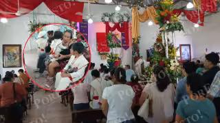 Bendicen a niños vestidos de Juan Diego y María en Escárcega por Día de la Virgen de Guadalupe
