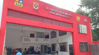 Cecilia Angulo Pat tiene 6 meses trabajando como bombero