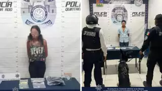 Cada uno fue detenido en distintos puntos de Playa del Carmen