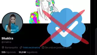La cuenta de Shakira es una de las tantas que ya no está verificada. Foto: especial