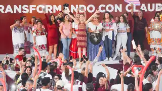 Claudia Sheinbaum reafirmó que es tiempo de las mujeres en la Cuarta Transformación