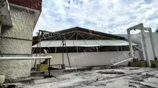 Remodelación convertida en abandono: Hospital del IMSS en Ciudad del Carmen luce entre basura y quejas