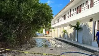 Exhiben en redes sociales las calles en mal estado de Holbox