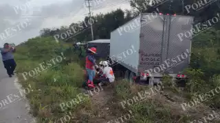 Dos personas perdieron la vida en el fatal accidente