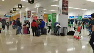 Hasta el momento han despegado diez de los dieciséis mañaneros programados este lunes