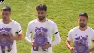 La Selección de Irán hace un homenaje a las niñas fallecidas durante un bombardeo a una escuela