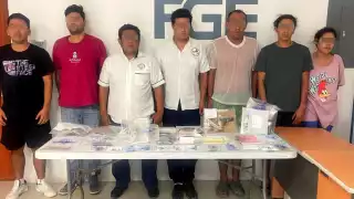 El cateo se realizó en colaboración entre la FGE Quintana Roo y la Guardia Nacional