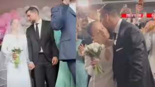 Una pareja celebró su boda en un refugio subterráneo en Israel por la guerra en Medio Oriente