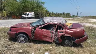 El conductor viajaba con dirección a su domicilio ubicado en la comunidad de Chikbul