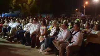 Al lugar acudió el candidato a la gubernatura Joaquín Díaz Mena