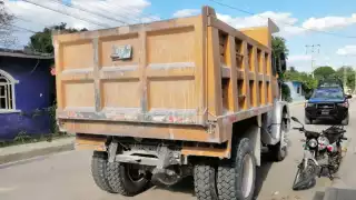 El motociclista no tuvo lesiones de gravedad