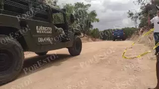 En el lugar hicieron acto de presencia de elementos de la Policía Municipal y del Ejército Mexicano