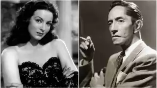 María Félix y Agustín Lara sostuvieron una tormentosa relación, y pese a que no se tienen actos del matrimonio o del divorcio, estuvieron casados de 1945 a 1948.  Foto: Especial