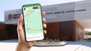 Rutas del Va y Ven para llegar al nuevo Hospital O’Horán de Mérida