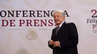 Andrés Manuel López Obrador encabeza este miércoles 6 de marzo, la conferencia mañanera, en esta ocasión desde Ciudad Victoria, Tamaulipas