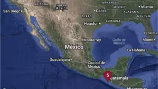 Sismo de magnitud 7.4 sacude Chiapas este 17 de julio; SSN actualiza epicentro frente a Ciudad Hidalgo