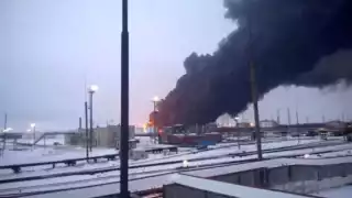 Ucrania causó daños a una de las refinerías más grandes de Rusia tras un ataque con drones