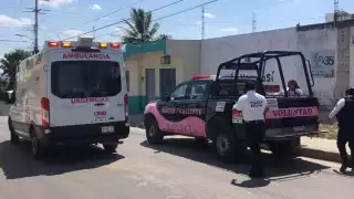 El joven terminó con quemaduras en las manos