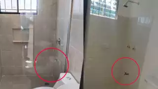 Las llaves bajo la regadera no son tan comunes en el resto de México