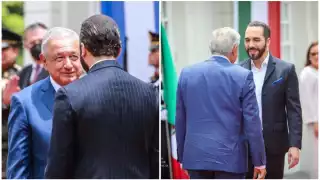 El mandatario mexicano tiene programado encuentro bilateral con el presidente Nayib Bukele. Foto: Twitter @SecPrensaSV