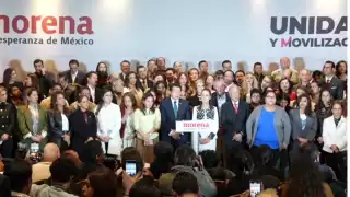 Los 54 aspirantes se reunieron en la CDMX para firmar el acuerdo