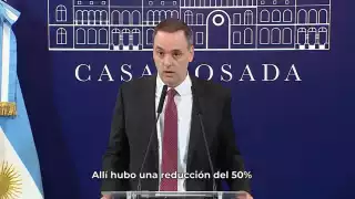 Manuel Adorni, portavoz de la Presidencia de Argentina anunció que se buscará por todos los medios evitar una hiperinflación en el país