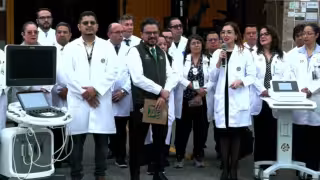 Claudia Sheinbaum anuncia llegada de 47 equipos médicos al IMSS; serán distribuidos en 39 hospitales del país