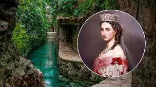 En Yucatán hay un cenote nombrado en honor a Carlota