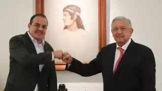 Cuauhtémoc Blanco recibió el espaldarazo de Andrés Manuel López Obrador