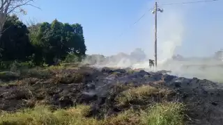Afortunadamente, no hubo perdidas materiales y mucho menos humanas
