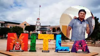 Luis Armando Olivera López es alcalde de San Pablo Villa de Mitla en Oaxaca