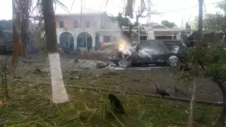 Coahuayana: FGR y Gabinete de Seguridad investigan ataque explosivo que dejó cinco fallecidos