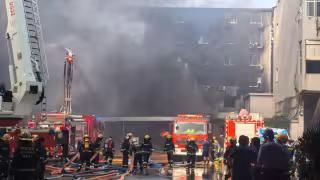 Incendio en fábrica de calzado en China deja al menos 28 muertos; investigan causas del siniestro
