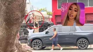 La Youtuber asistió la noche del pasado sábado al concierto de la agrupación Al Tiro