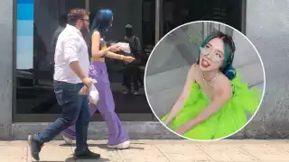 Chingu Amiga graba un video en calles del Centro de Mérida
