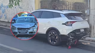 Automovilista no logra frenar y choca contra camioneta en Campeche; daños superan los 100 mil pesos