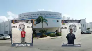 Ambos hombres y las posibles drogas fueron puestos a disposición de la Fiscalía General del Estado