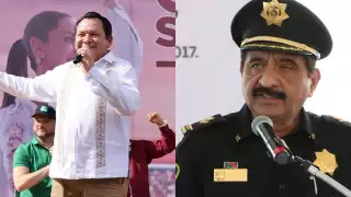 Joaquín Díaz Mena le apuesta a la continuidad de la seguridad de Yucatán con Luis Felipe Saidén