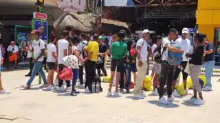 Fueron rescatados el  pasado domingo por el crucero Carnival Paradise