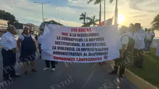 Marcha por la paz en Campeche: ciudadanos exigen seguridad y fin de la violencia en México