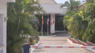 El personal de seguridad del complejo hotelero negó los hechos