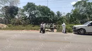 El cuerpo fue localizado aparentemente con huellas de violencia