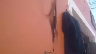 Pirotecnia causa incendio en una tienda de ropa en Chocholá