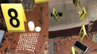 El hombre y el botín de drogas quedó a disposición de la FGE Campeche