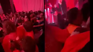 La pelea se desató en medio del concierto de Mijares en Chetumal