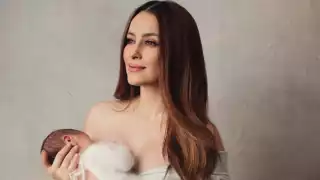 La foto de León junto a su abuela ya está en todas las redes sociales. Foto: Especial