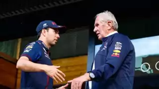 El asesor de Red Bull y Checo. Foto: Especial