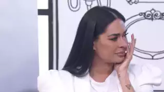 Galilea no se aguanta y llora en vivo. Foto: Especial