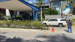 El ataque se registro en un gimnasio ubicado en la plaza Puerto Cancún